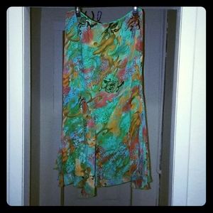 Metro Wear Maxi Skirt with ruffles